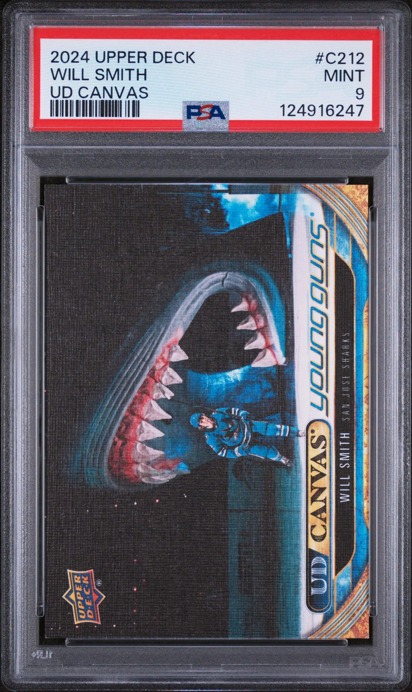 2024 Upper Deck Series 2 Young Guns Will Smith #C212 PSA 9