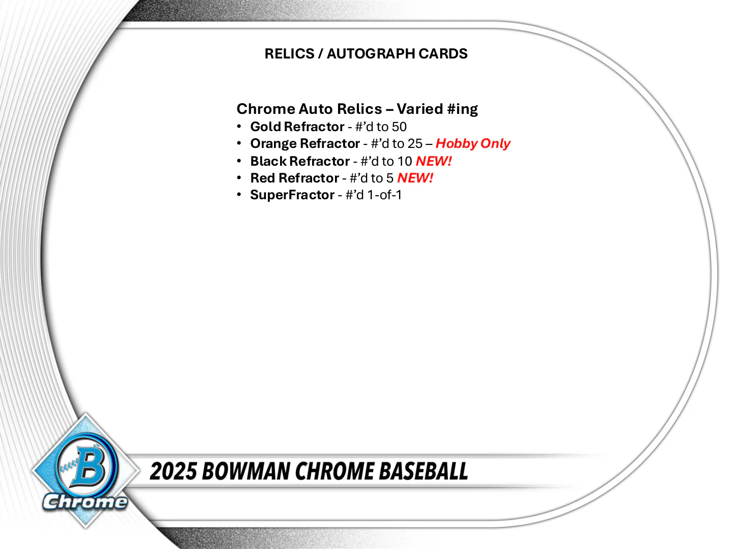 2025 Bowman Chrome Baseball Hobby Box - Image 9