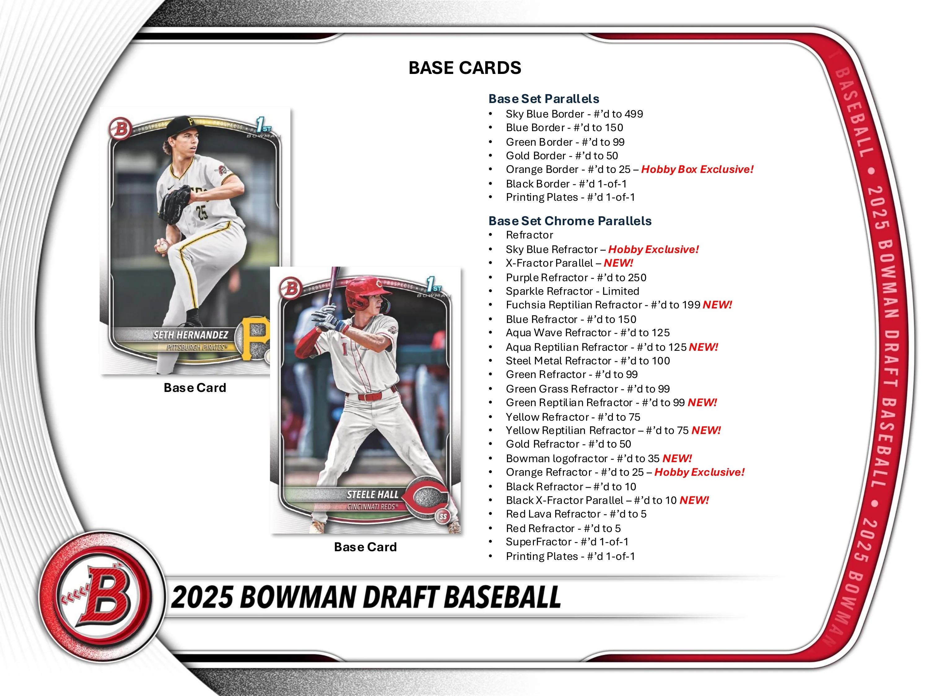 2025 Bowman Draft Baseball Hobby Jumbo Box - Image 3