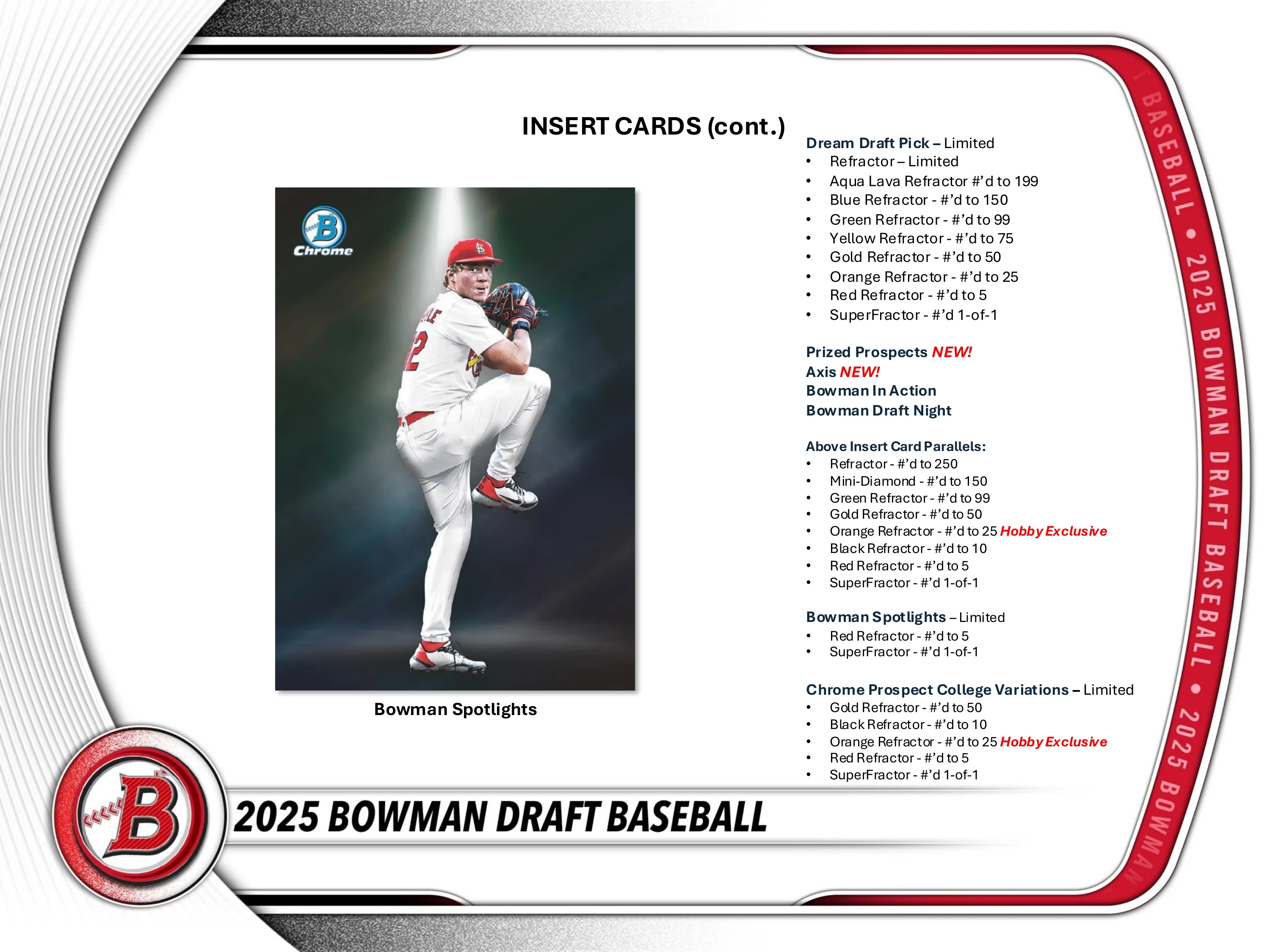 2025 Bowman Draft Baseball Hobby Jumbo Box - Image 5