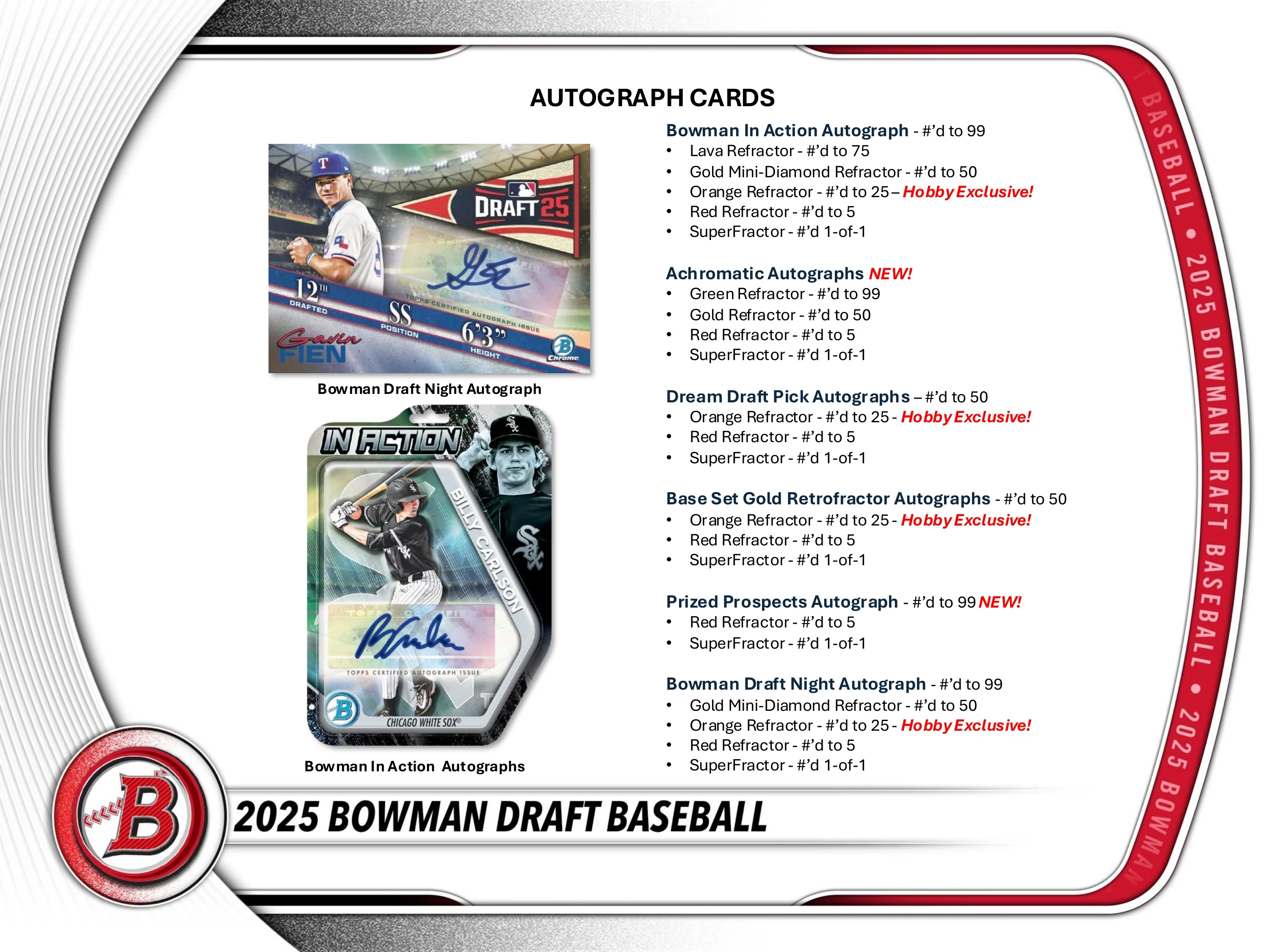 2025 Bowman Draft Baseball Hobby Jumbo Box - Image 7