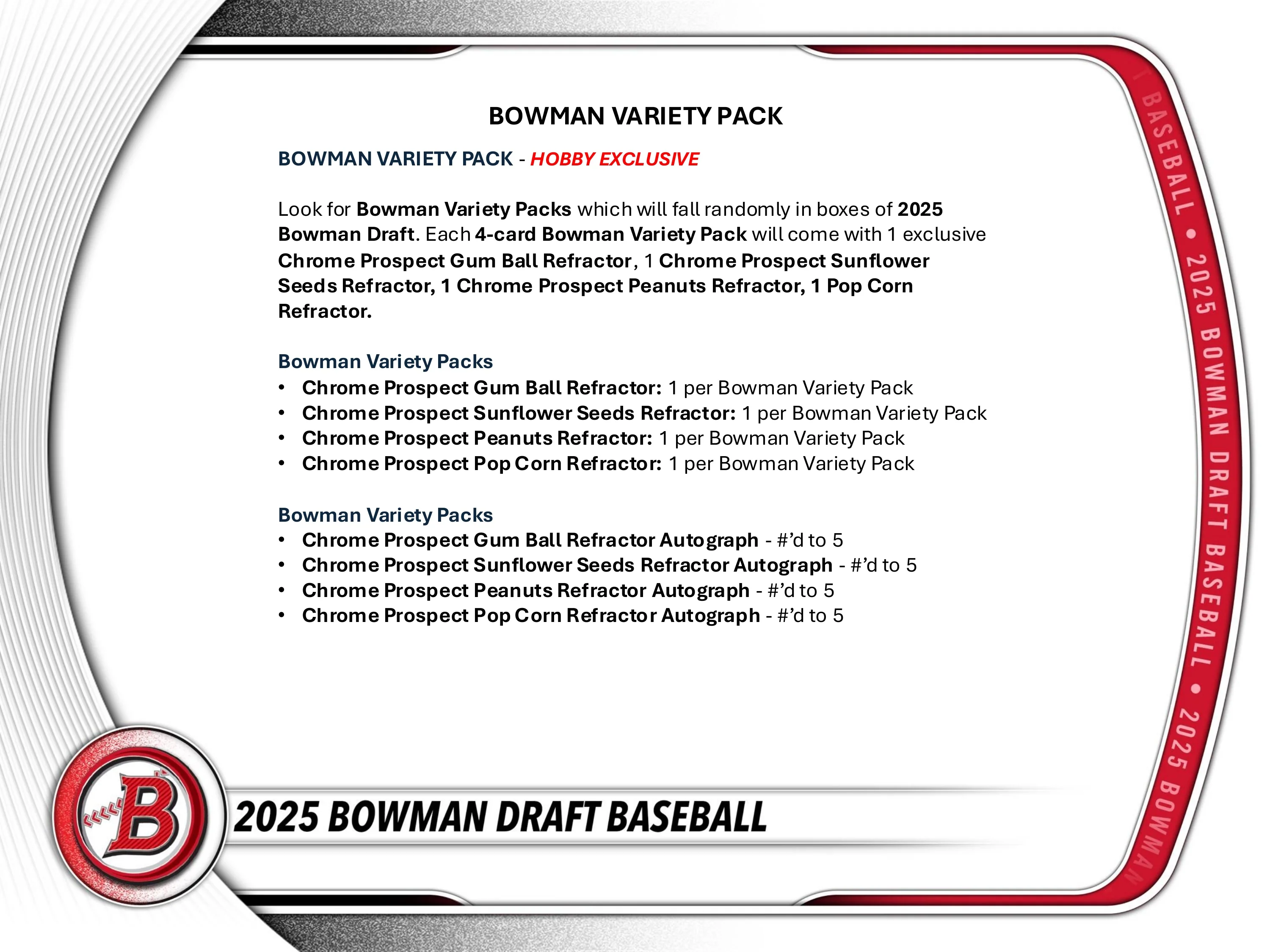2025 Bowman Draft Baseball Hobby Jumbo Box - Image 8
