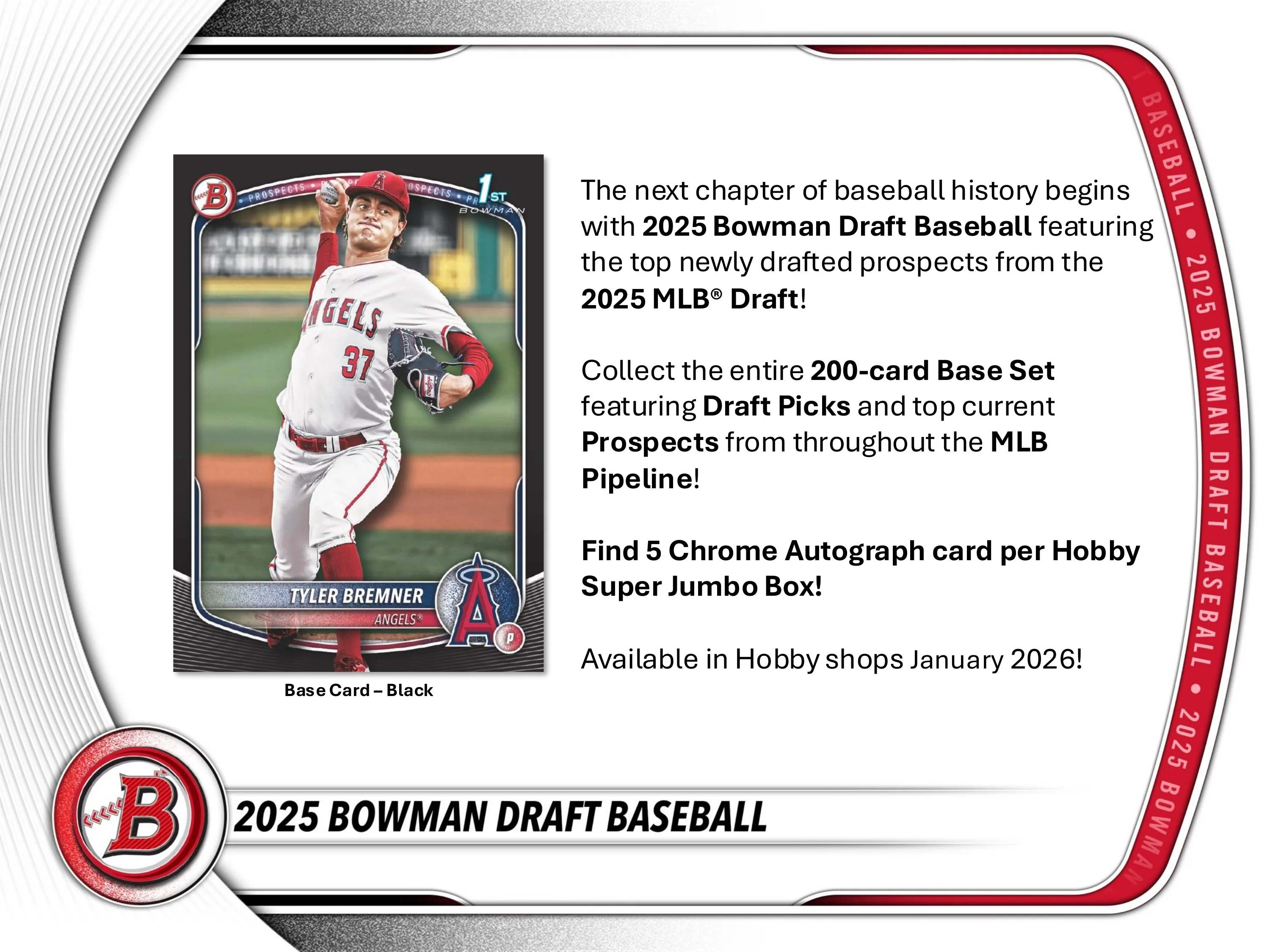 2025 Bowman Draft Baseball Super Jumbo Box - Image 2