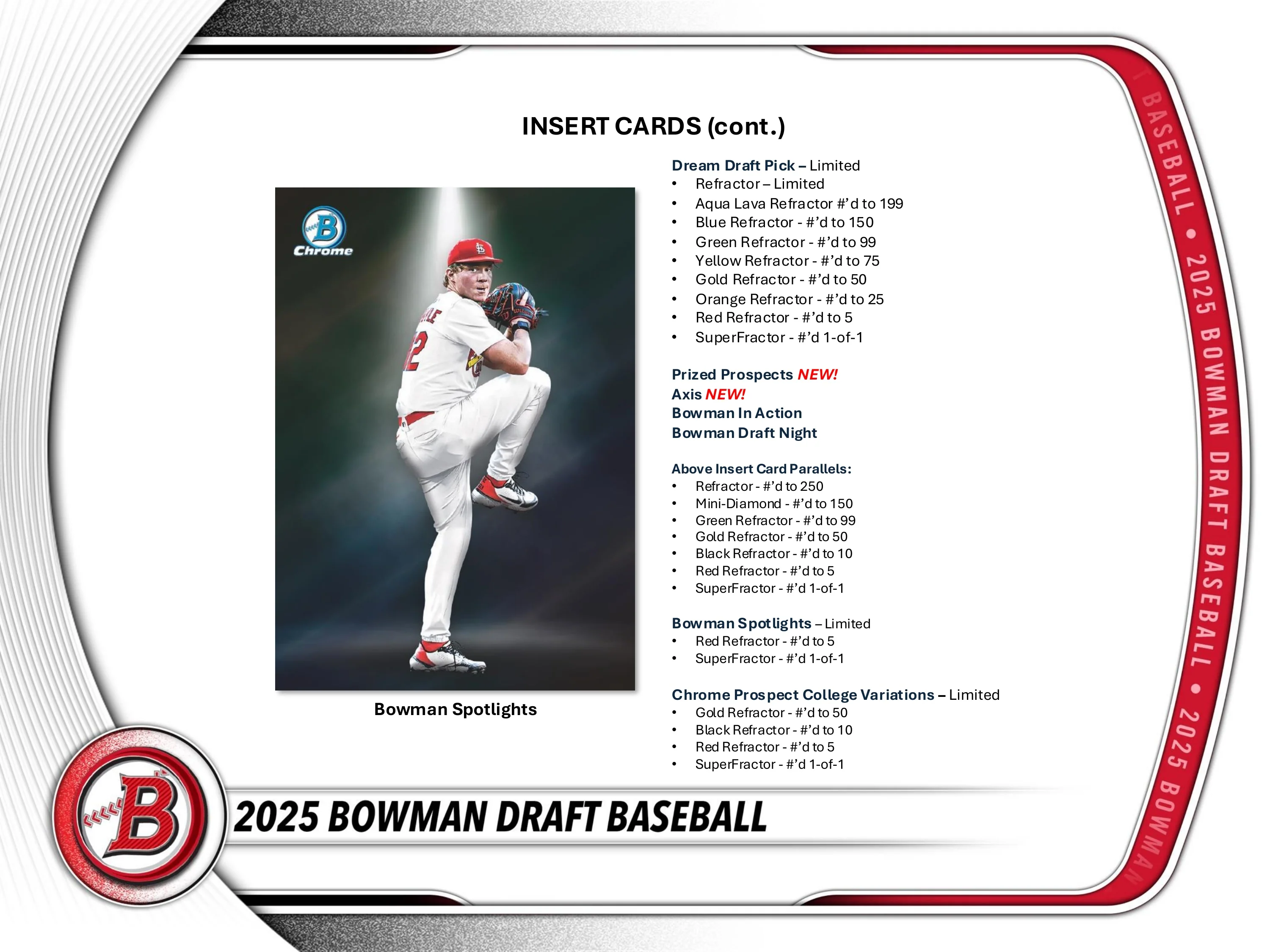 2025 Bowman Draft Baseball Super Jumbo Box - Image 5