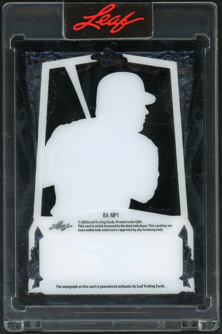 2025 Leaf Sports Heroes Mike Piazza Auto /8 - Image 2