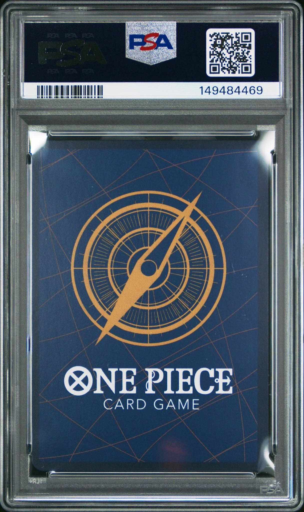 2025 One Piece Op11 A Fist of Divine Speed Special Alternate Art Silvers Rayleigh #OP09-005 PSA 9 - Image 2