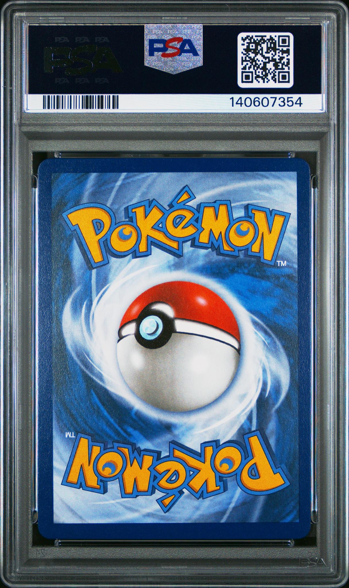 2025 Pokemon Black Star Promos Mega Evolution Prerelease Staff Alakazam #003 PSA 9 - Image 2
