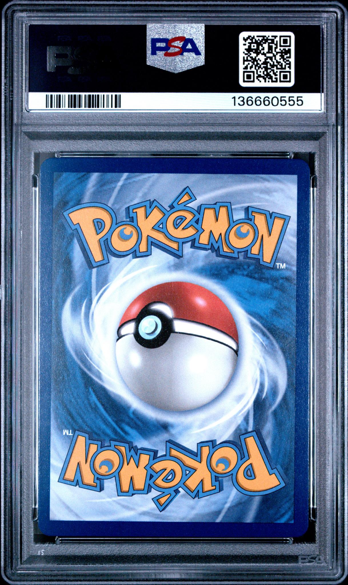 2025 Pokemon Mega Evolution Illustration Rare Houndstone #145 PSA 10 - Image 2