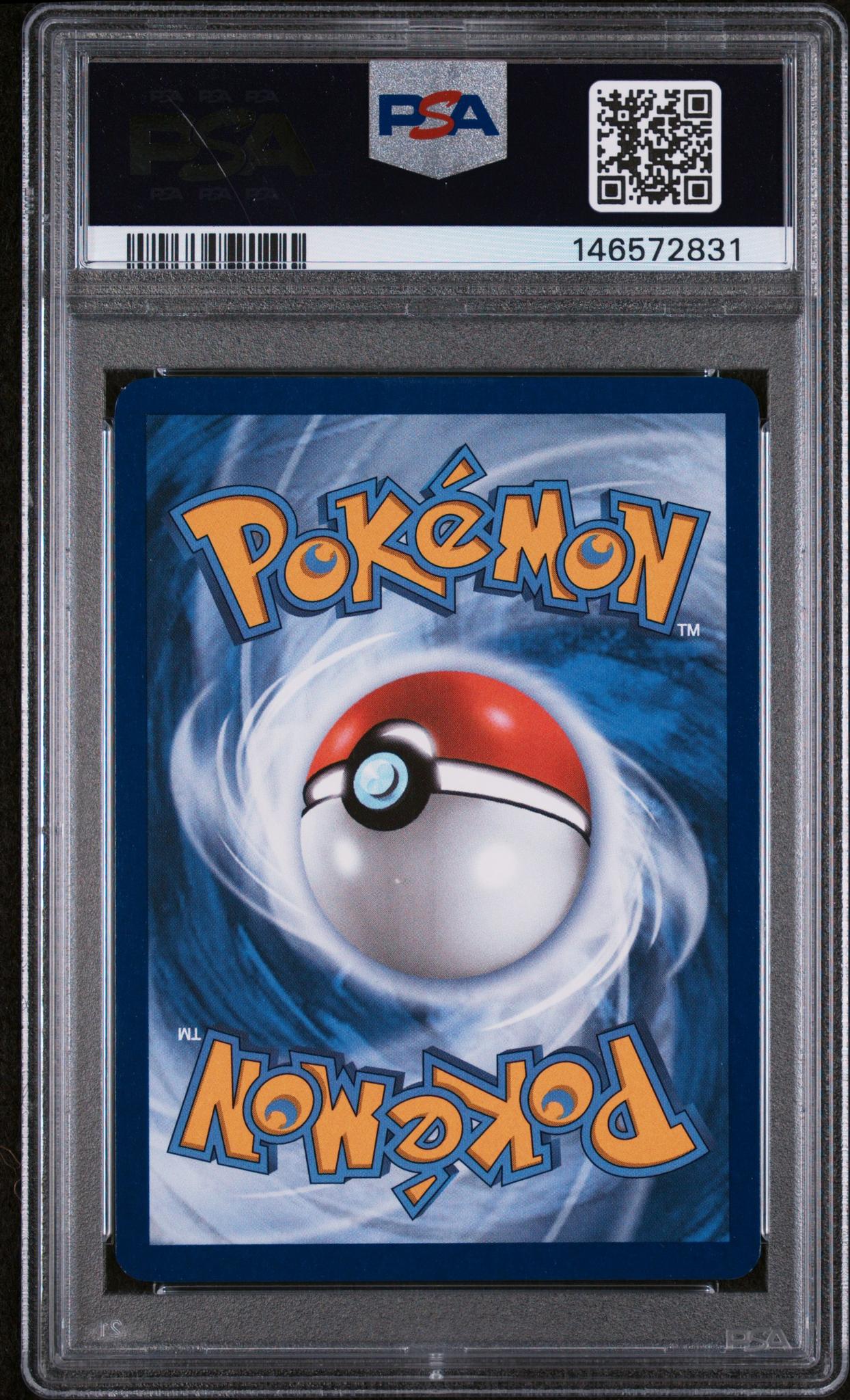 2025 Pokemon Mega Evolution Promo Box Topper Illustration Rare Bulbasaur #133 PSA 9 - Image 2