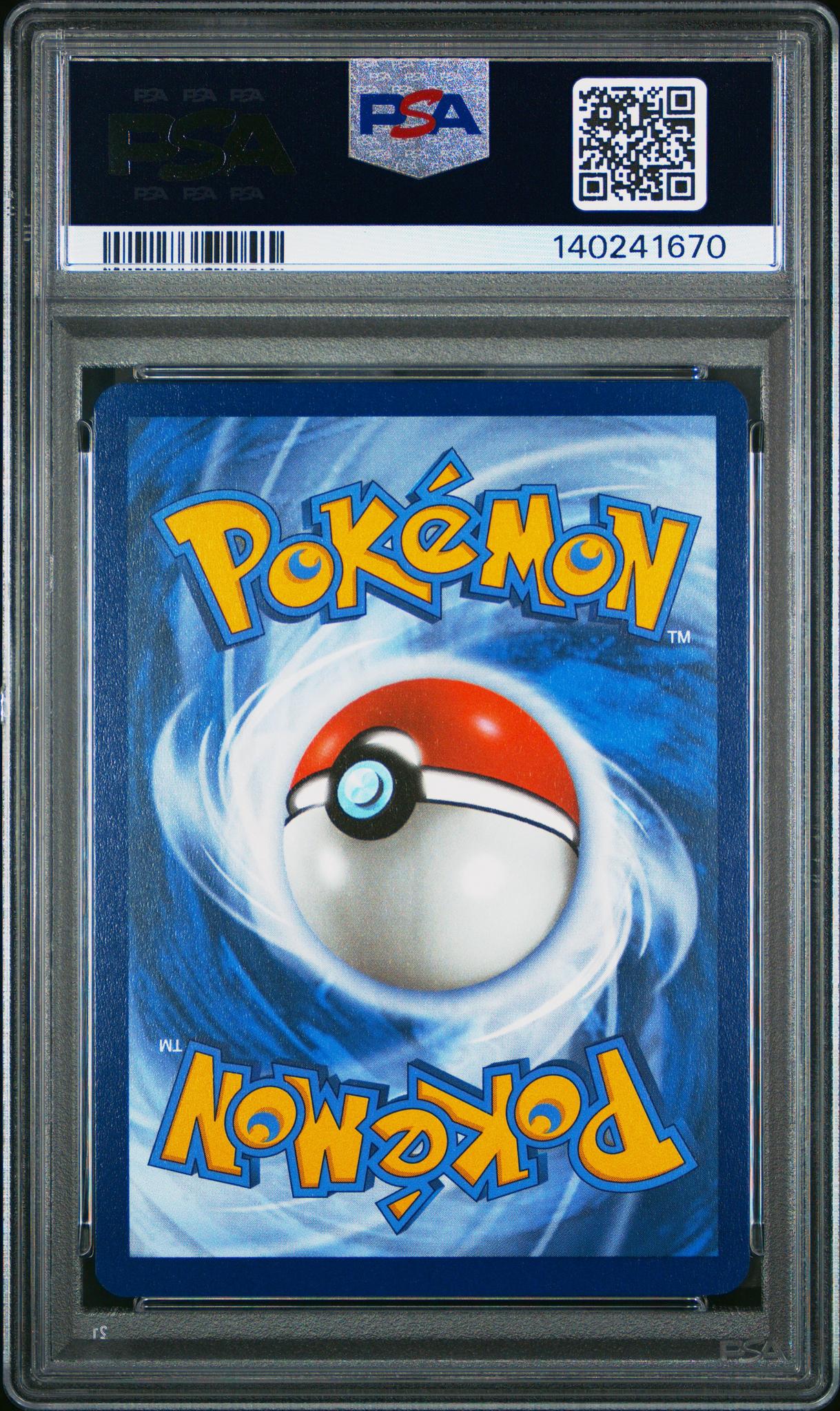 2025 Pokemon Scarlet and Violet Black Star Promo Unova Illustration Collection Victini #208 PSA 10 - Image 2