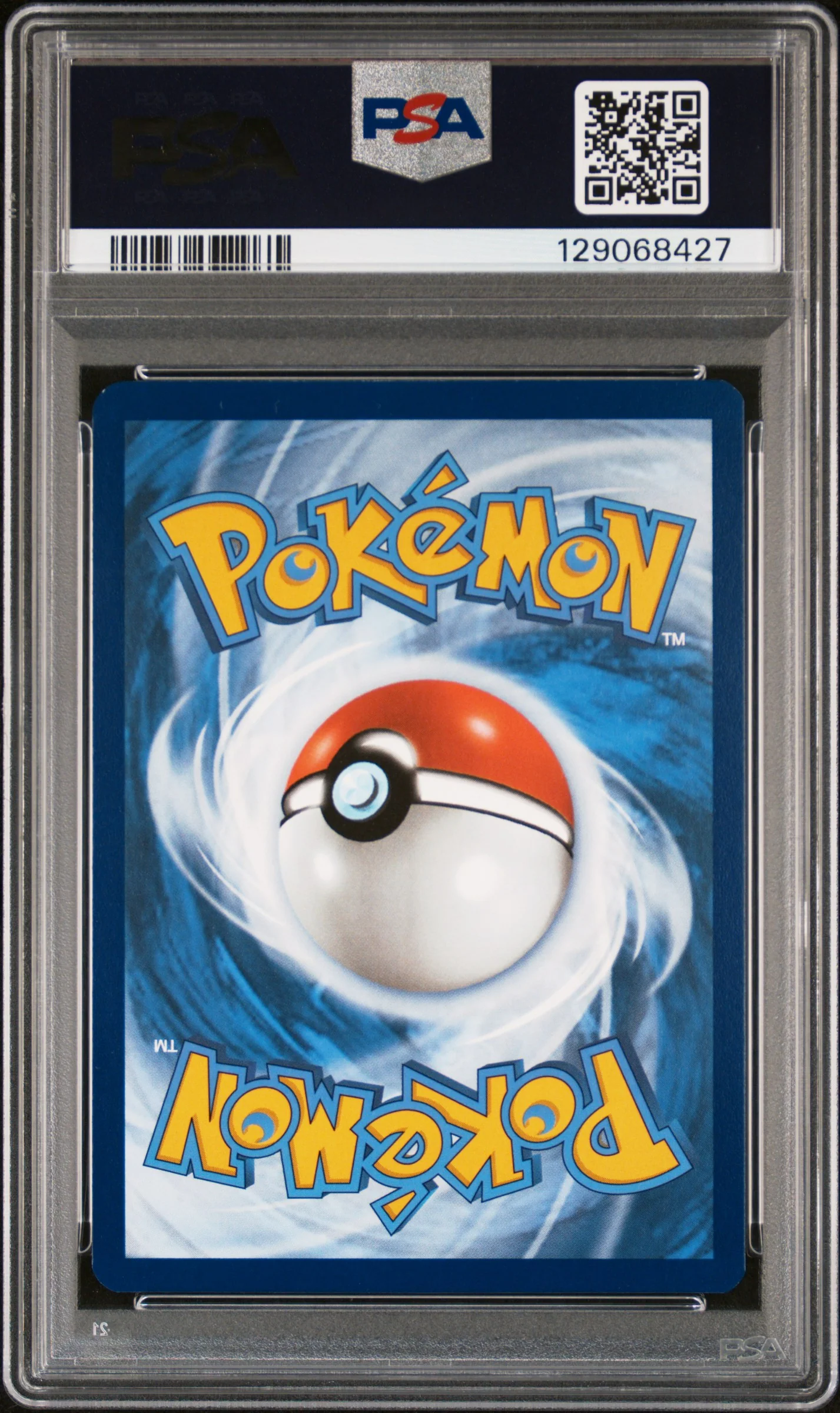 2025 Pokemon Scarlet and Violet Black Star Promo Unova Illustration Collection Victini #208 PSA 9 - Image 2