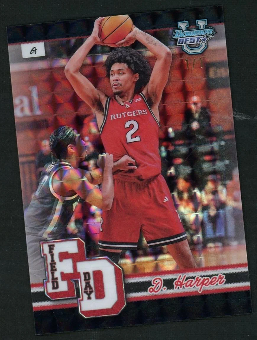2025 Topps Bowman U Best Field Day Dylan Harper #FD-3 1/1