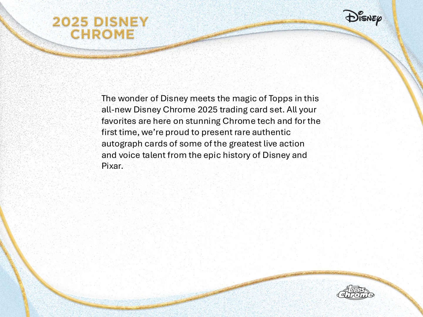 2025 Topps Chrome Disney Hobby Box - Image 2