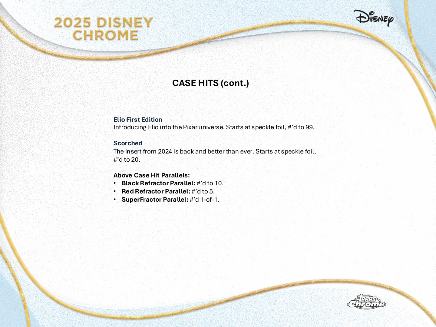 2025 Topps Chrome Disney Hobby Box - Image 6