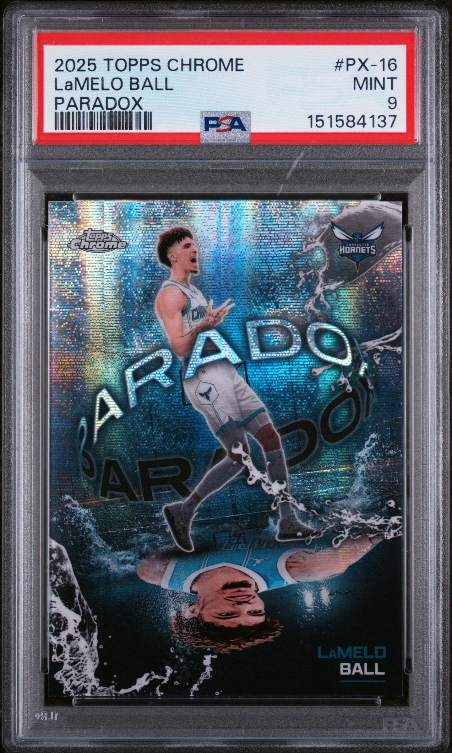 2025 Topps Chrome Paradox Lamelo Ball #PX-16 PSA 9