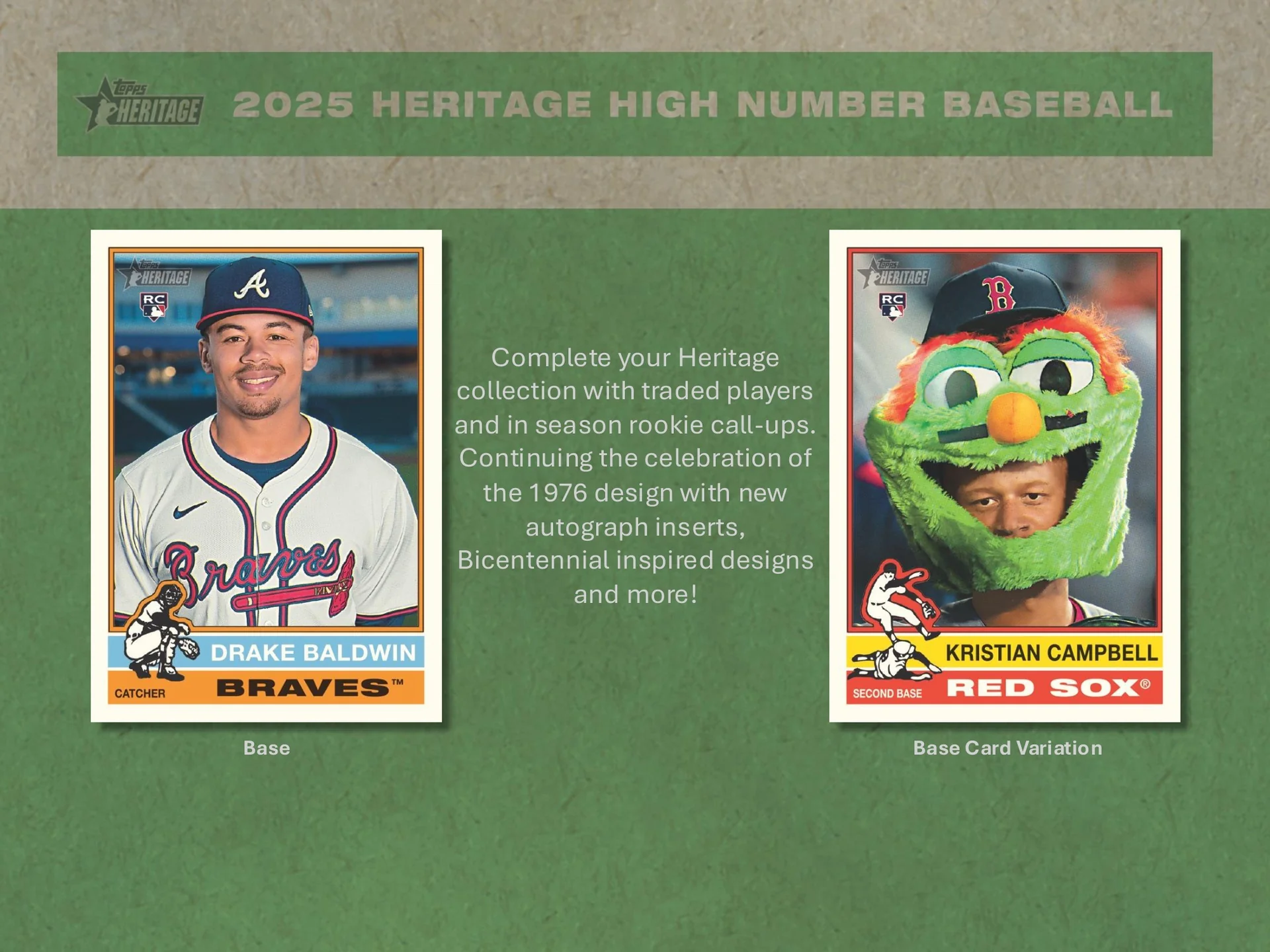 2025 Topps Heritage High Number Baseball Hobby Box - Image 6