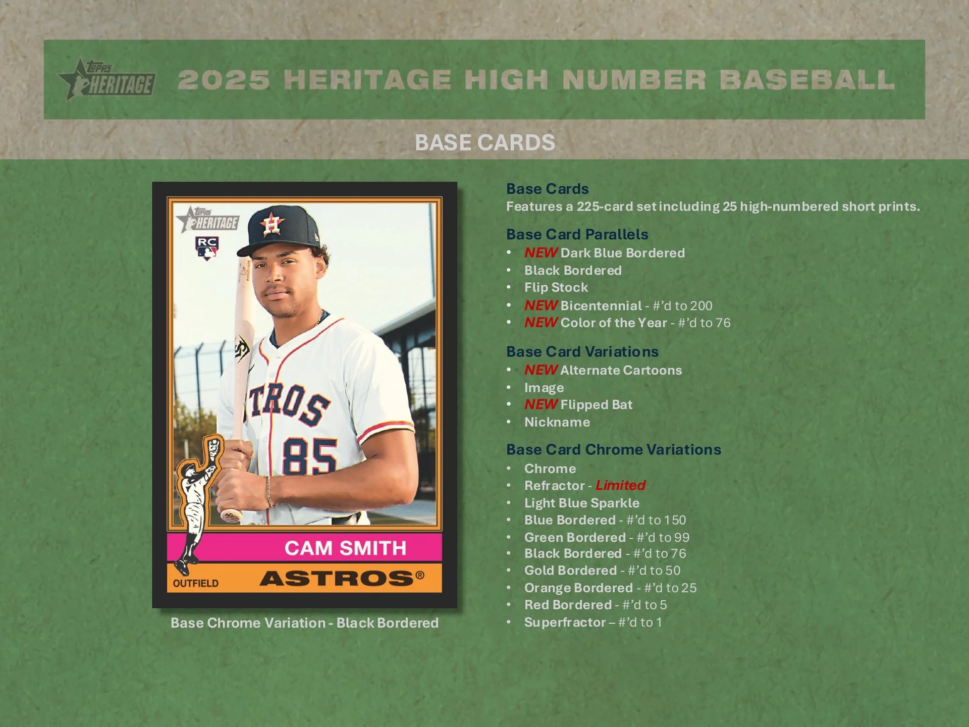 2025 Topps Heritage High Number Baseball Hobby Box - Image 8