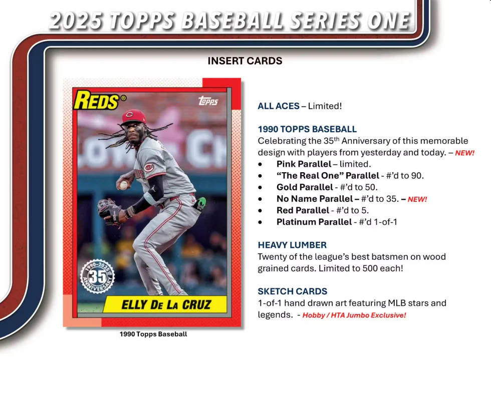 2025 Topps Series 1 Baseball Hobby Jumbo Box - Image 5
