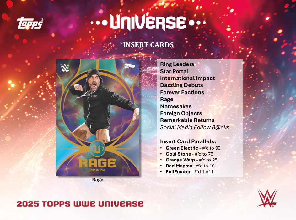 2025 Topps WWE Universe Hobby Box - Image 4