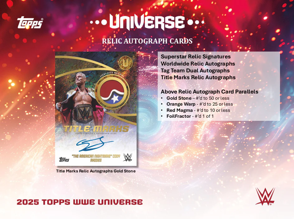 2025 Topps WWE Universe Hobby Box - Image 7