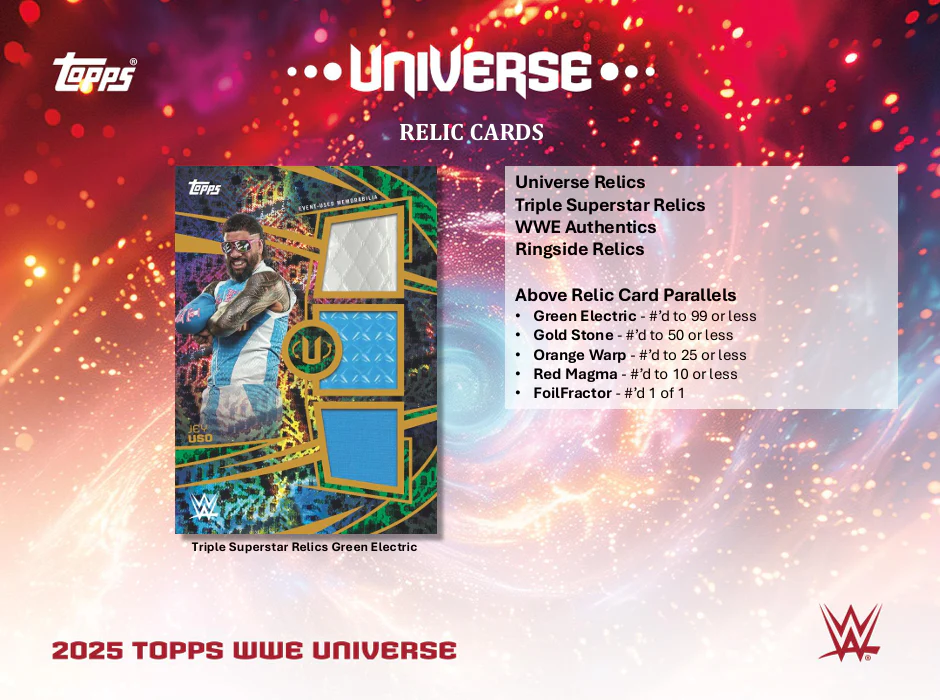 2025 Topps WWE Universe Hobby Box - Image 8