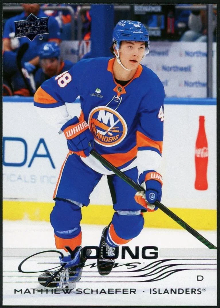 2025 Upper Deck 451 Matthew Schaefer young guns