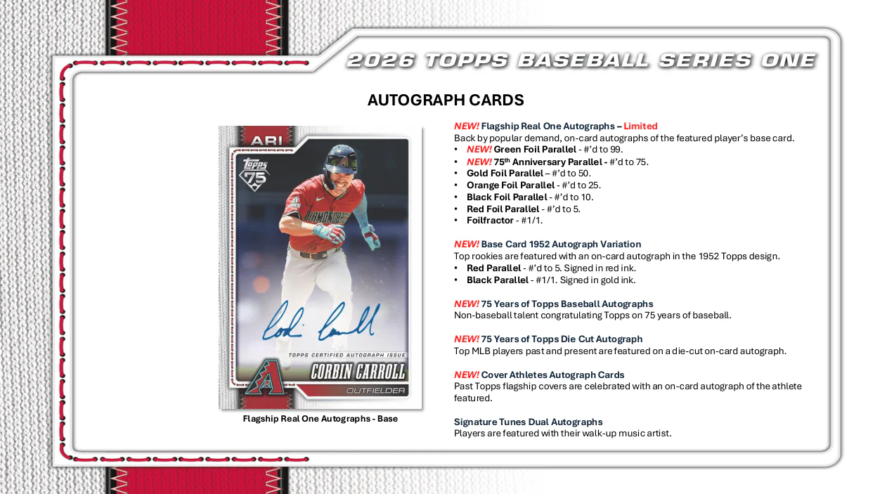2026 Topps Series 1 Baseball Tin Box - Image 10