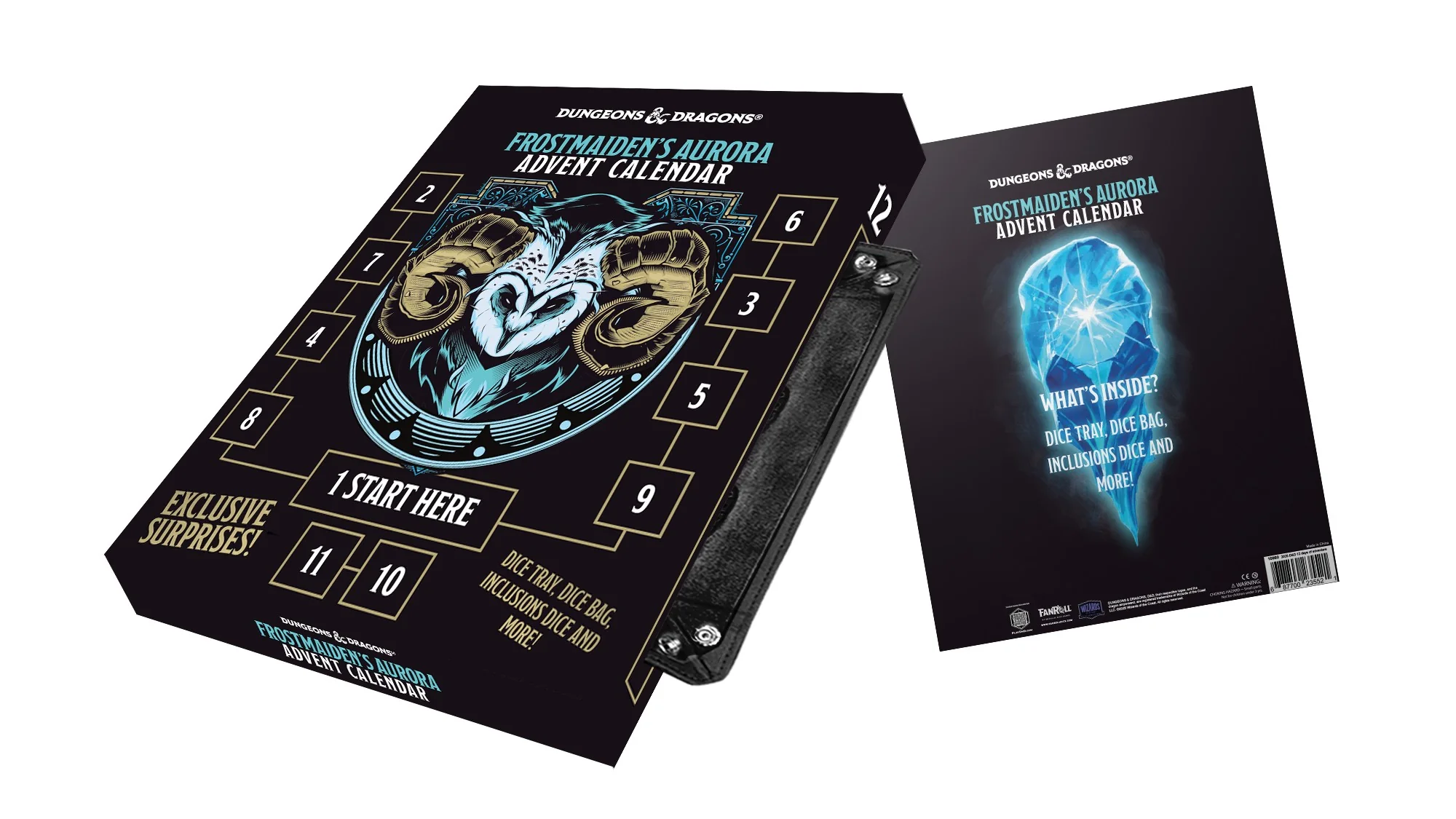 FanRoll: D&D Frostmaiden's Aurora Holiday Advent Calendar