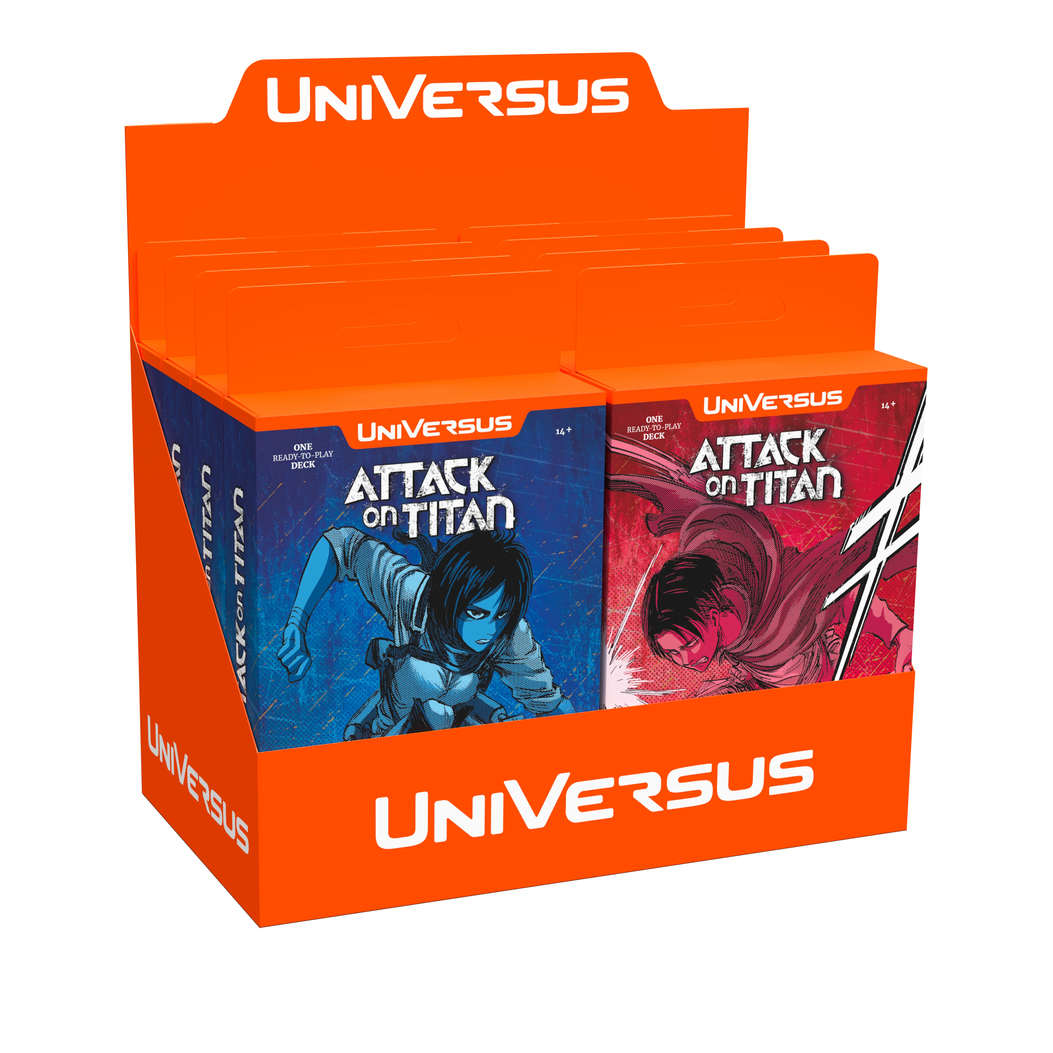 UniVersus CCG: Attack on Titan - Battle for Humanity 2-Player Clash Decks