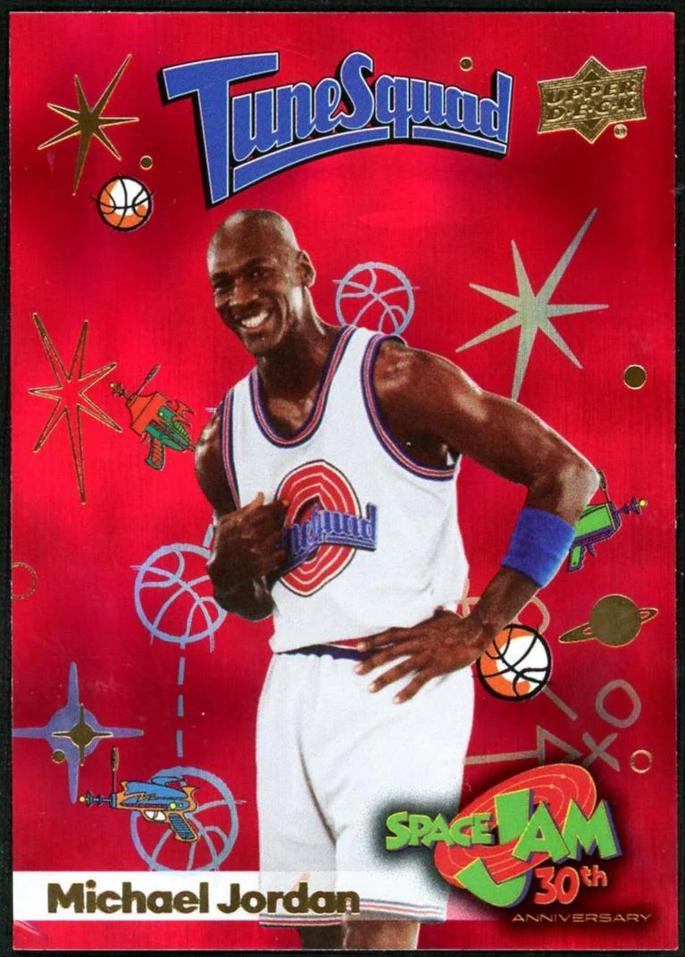 Upper Deck Space Jam 30th Anniversary Tune Squad Michael Jordan /1996